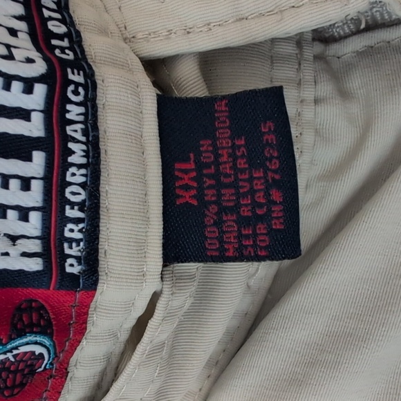 Reel Legends 2 Pair Performance Pants Fishing Convertible Pants XXL  30" Inseam - Picture 13 of 13